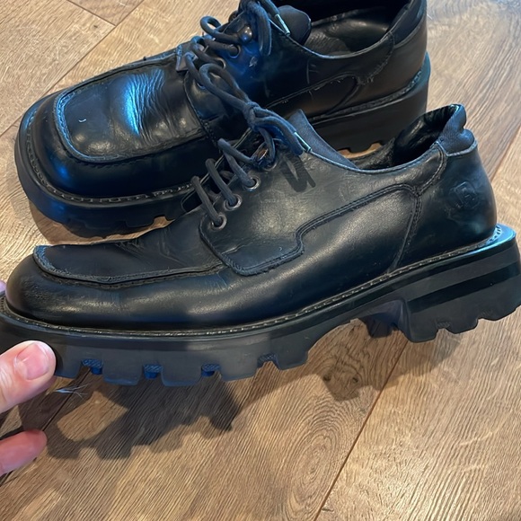 Kenneth Cole reaction black dress shoes, size 8 - Picture 3 of 10